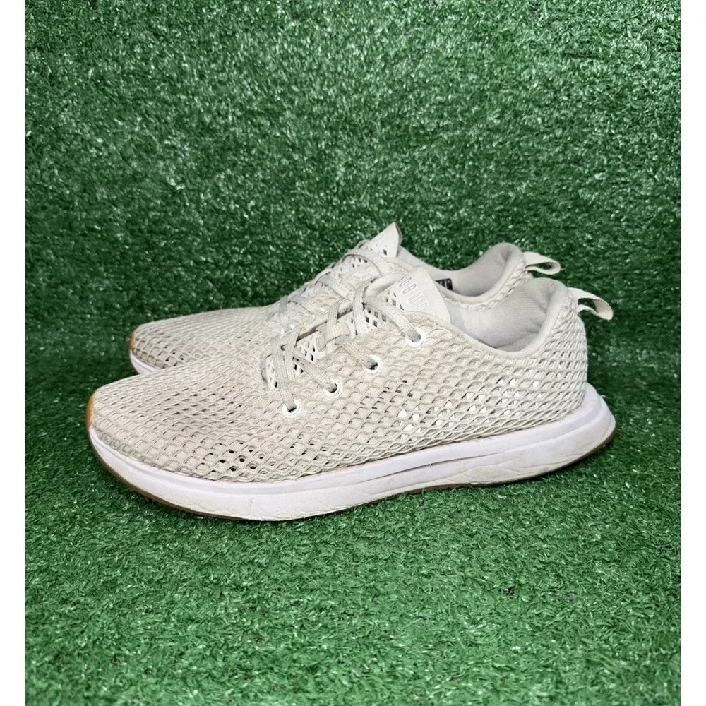 Nobull Diamond Mesh Runner Women Size 10 Gray Knit Running Shoe Athletic Sneaker